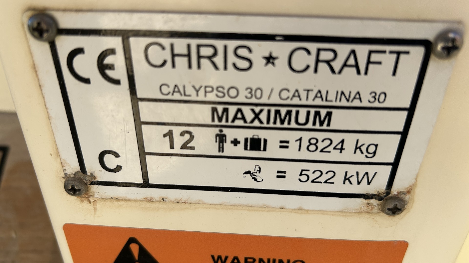 CHRIS CRAFT - CATALINA 30 à vendre