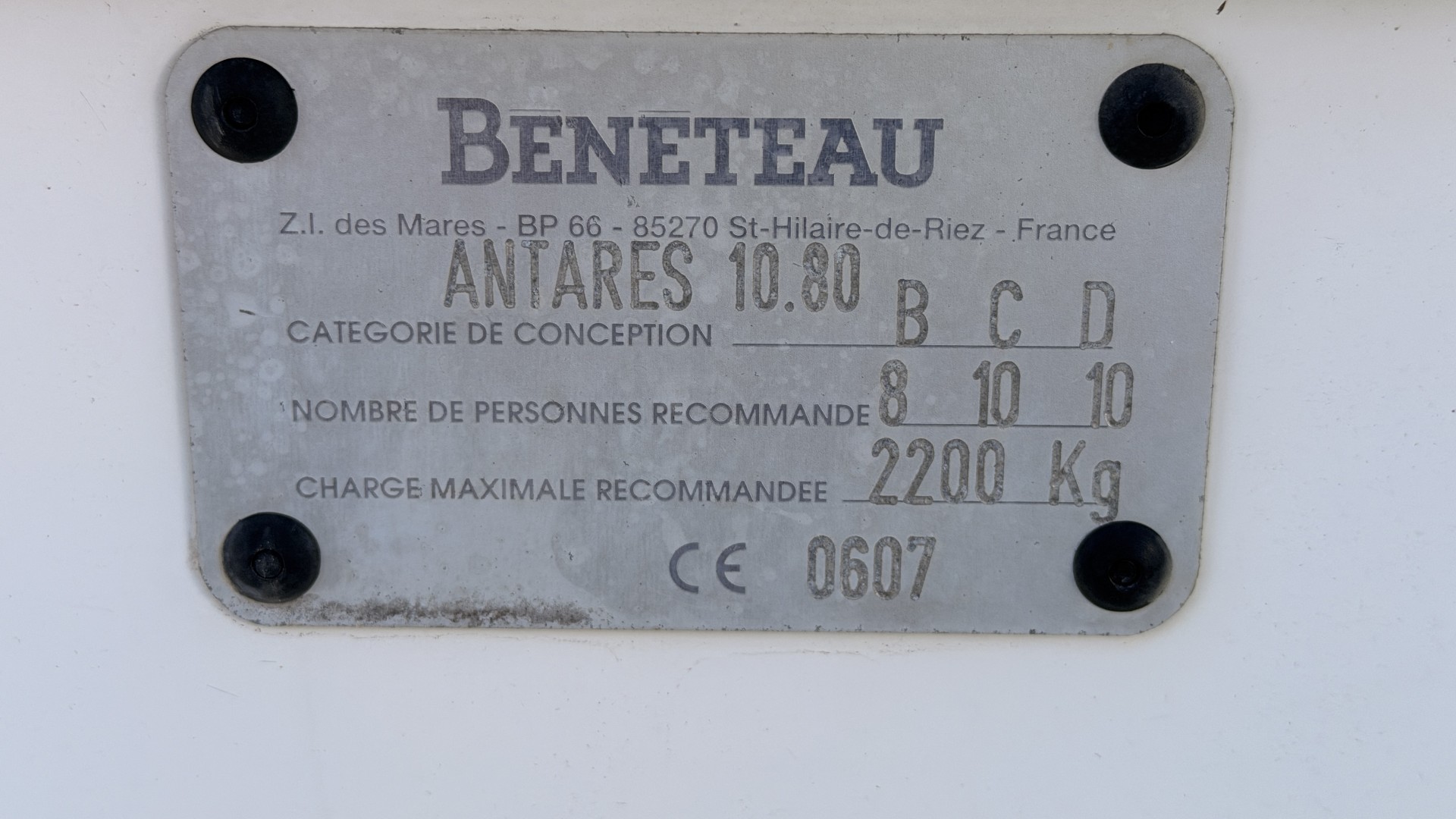 BENETEAU - ANTARES 10.80 à vendre