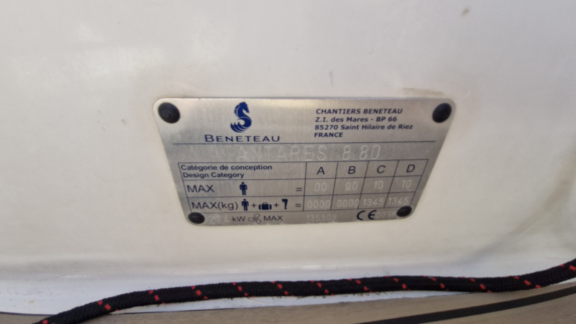 BENETEAU - ANTARES 8.80 à vendre