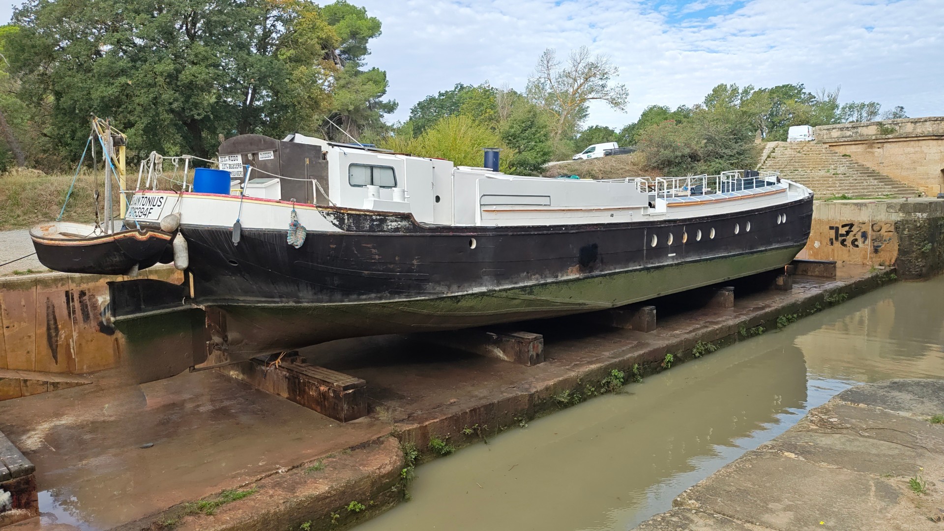 Chantier ALKMAR - Peniche 28 m à vendre