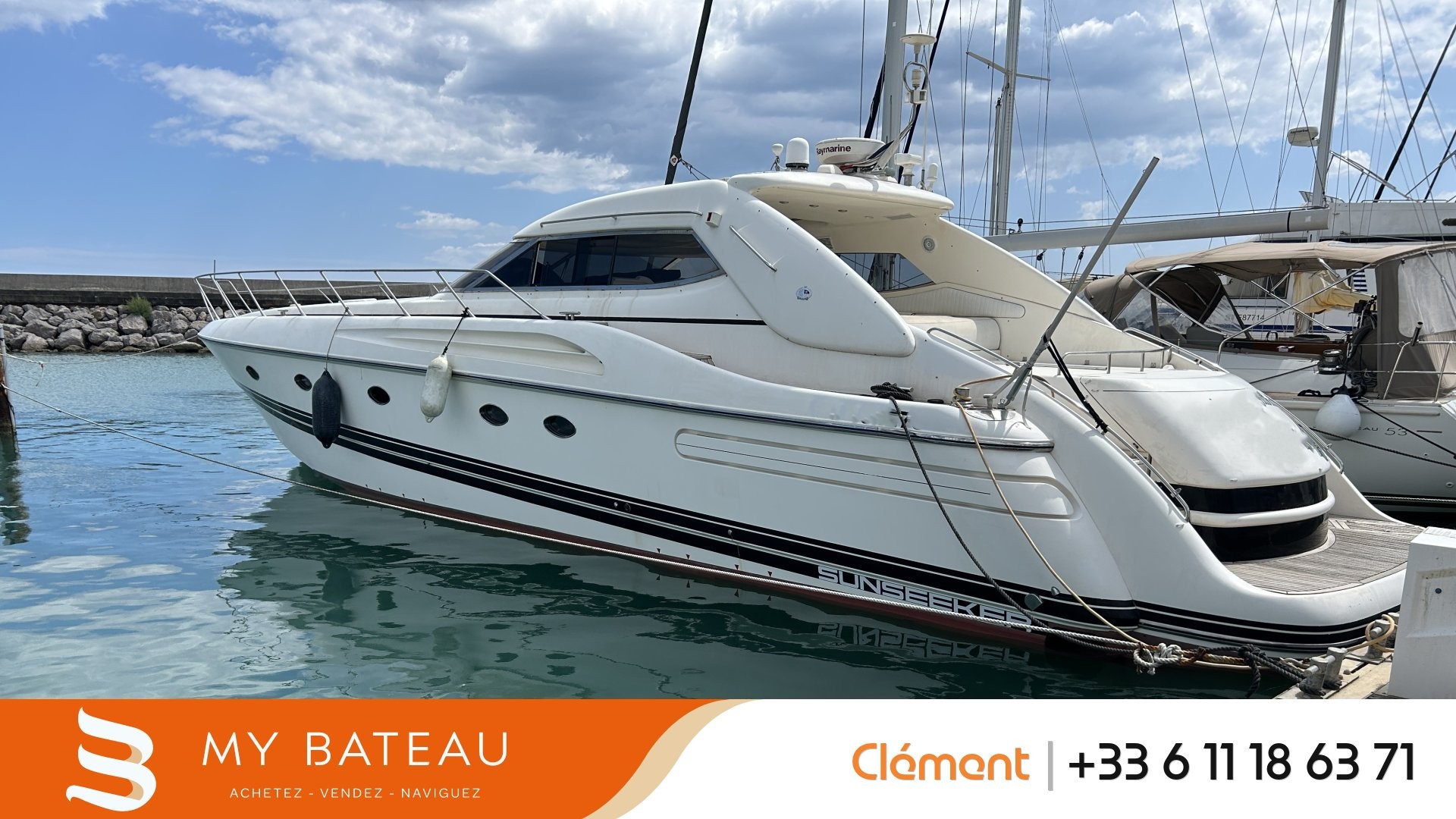 SUNSEEKER - Predator 63 à vendre