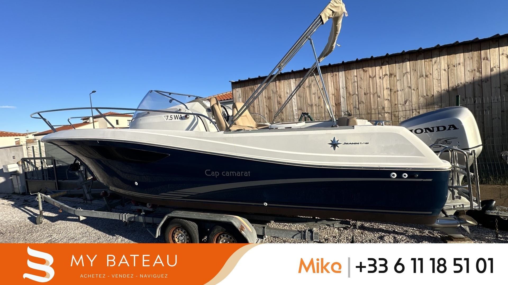 JEANNEAU - CAP CAMARAT 7.5 WA à vendre