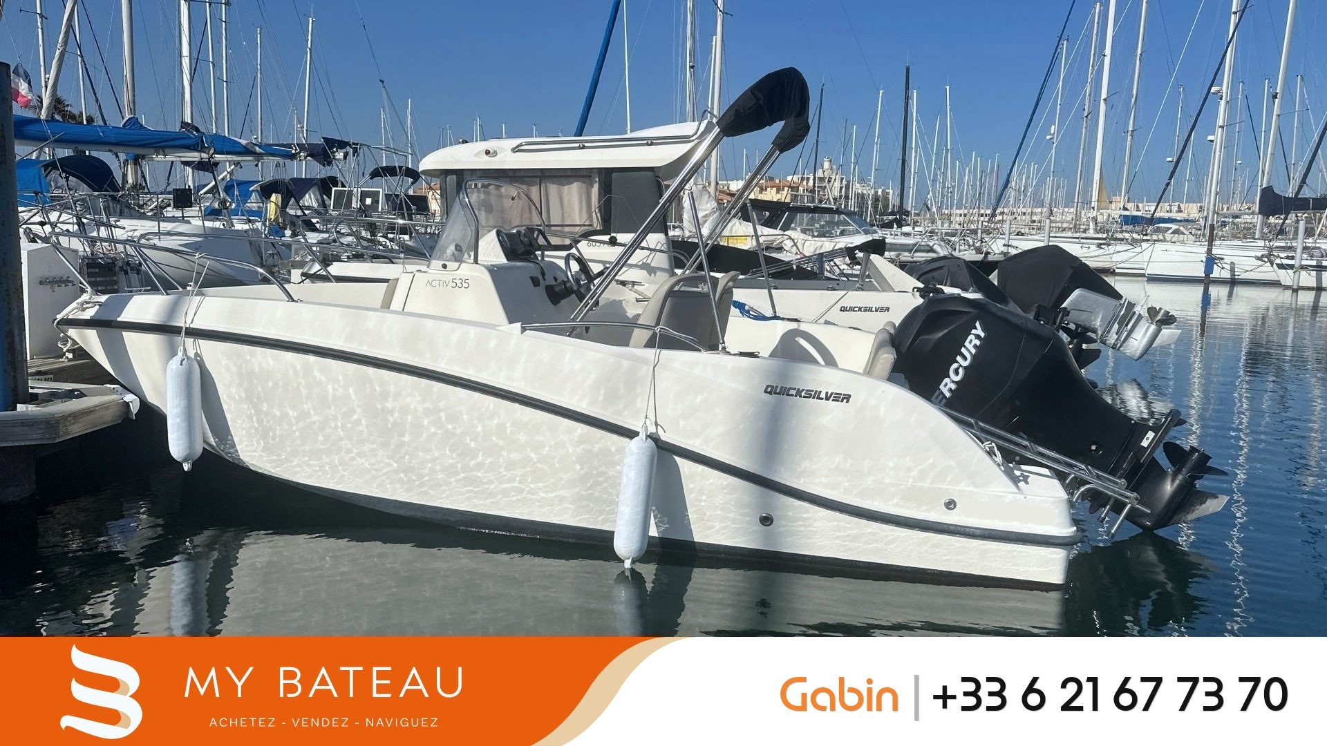 QUICKSILVER - ACTIV 535 OPEN à vendre