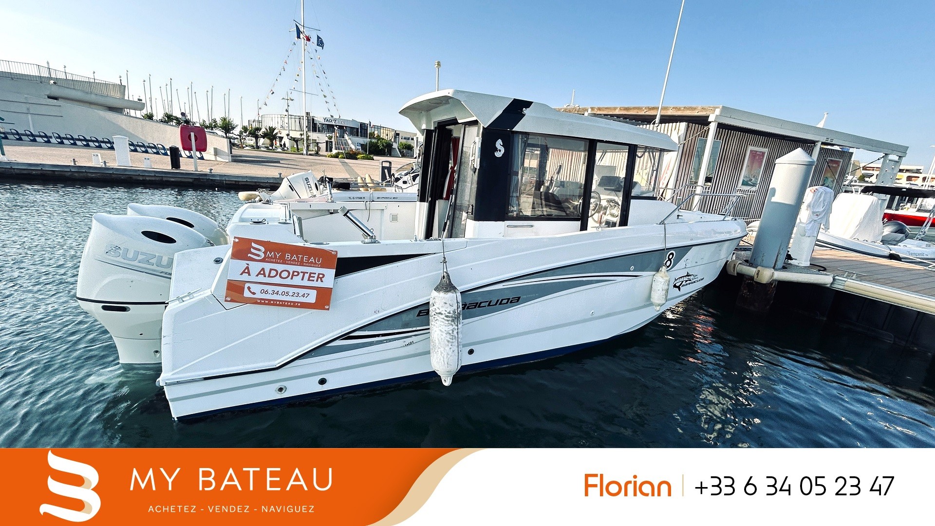BENETEAU - BARRACUDA 8 à vendre
