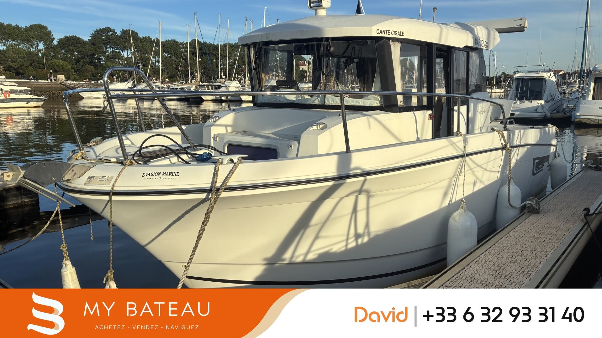 JEANNEAU - MERRY FISHER 855 à vendre