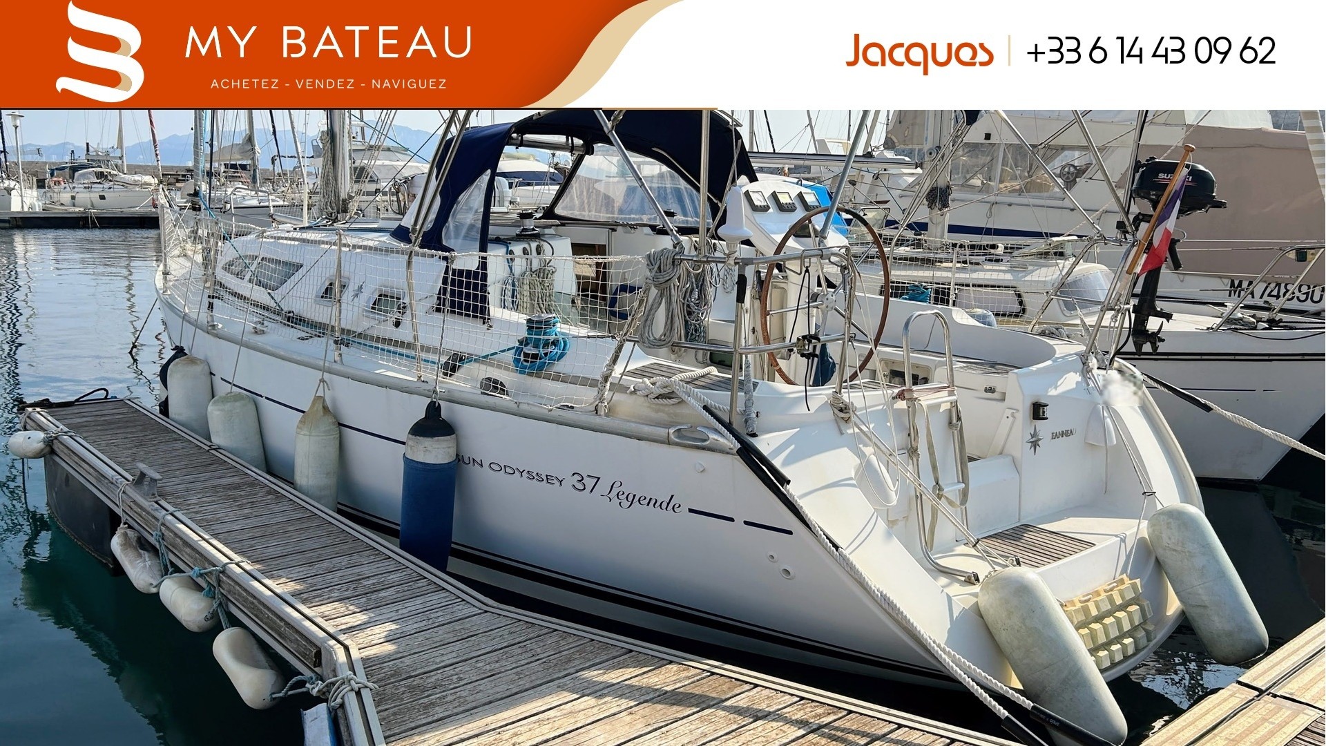 JEANNEAU - SUN ODYSSEY 37 à vendre