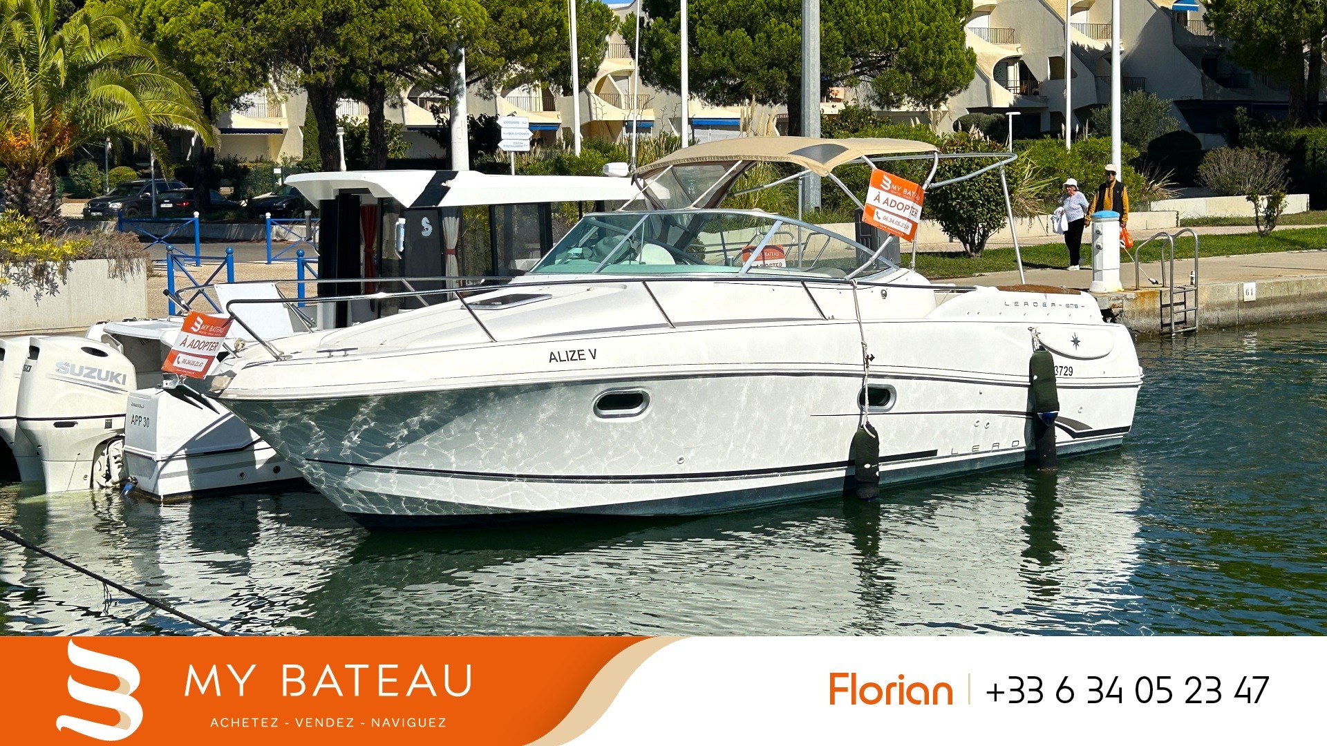 JEANNEAU - LEADER 805 DIESEL à vendre