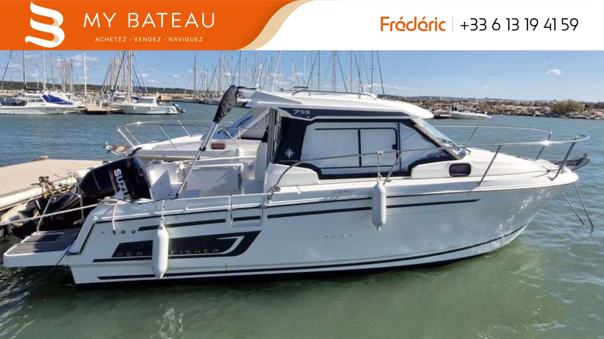 JEANNEAU - MERRY FISHER 795 à vendre