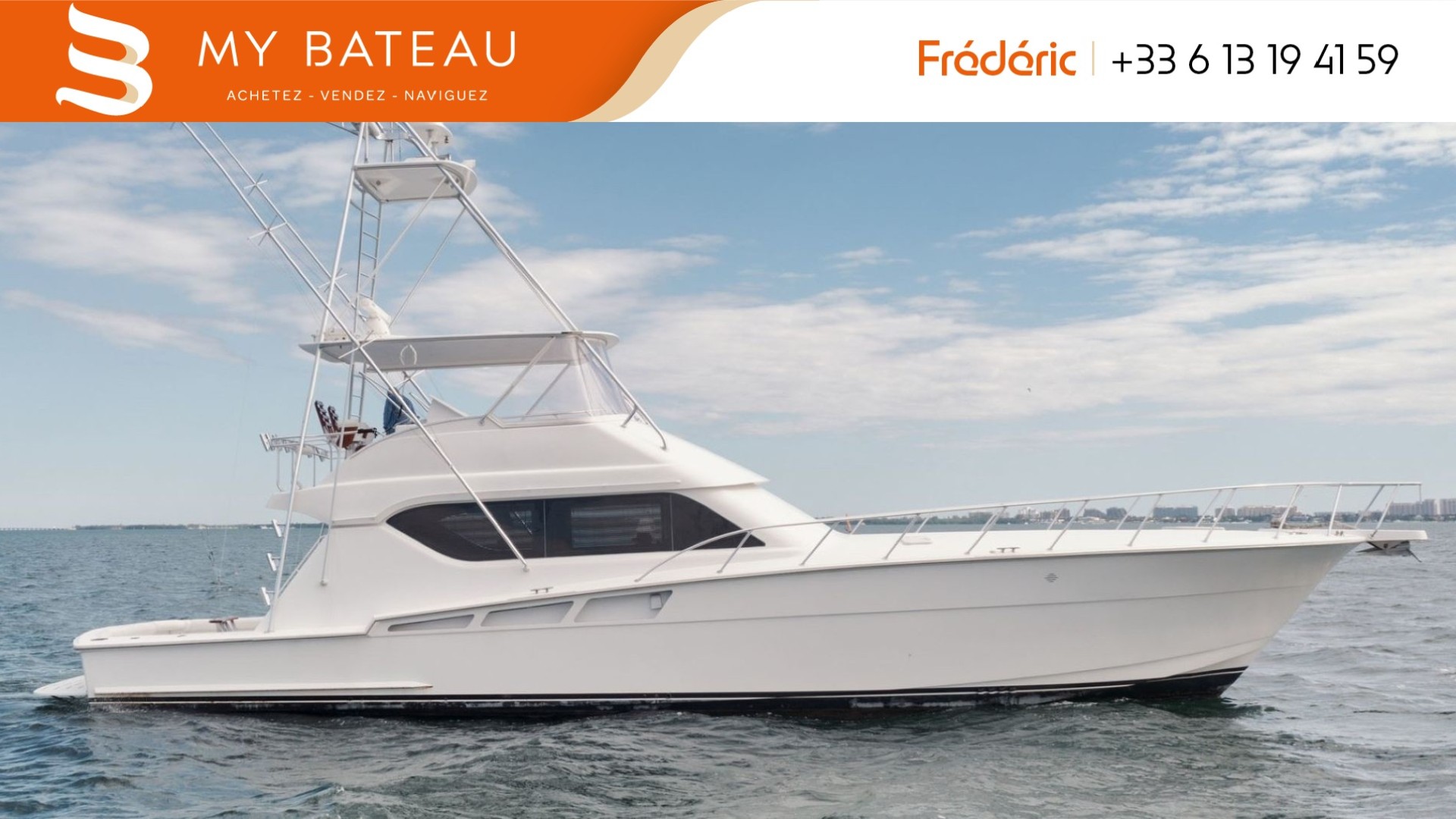 HATTERAS - 60 FISHING à vendre