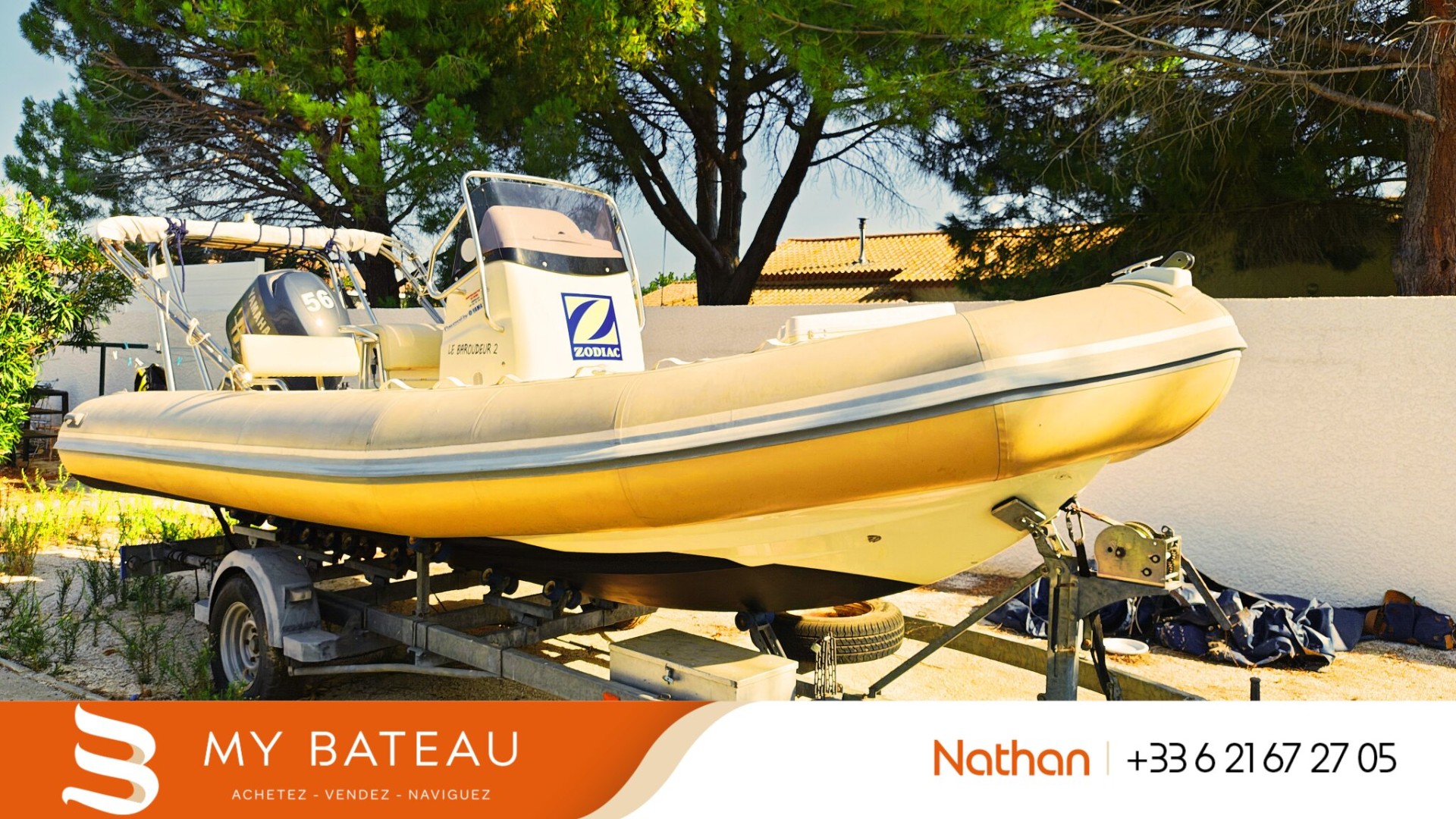 ZODIAC - PRO OPEN 650 à vendre