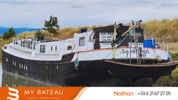 Chantier ALKMAR - Peniche 28 m à vendre