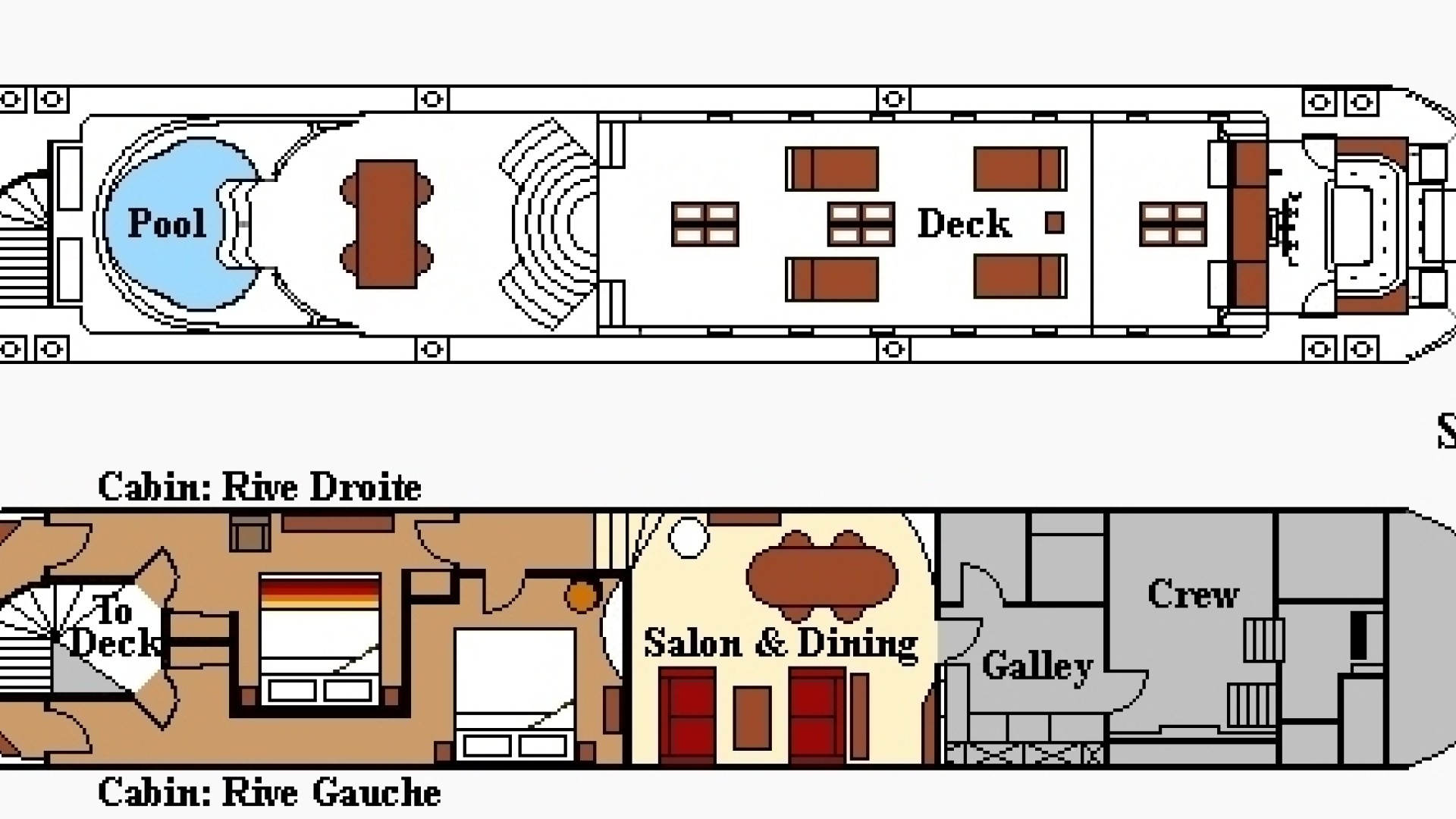 Chantier MICHAUT - Peniche 29.37m à vendre