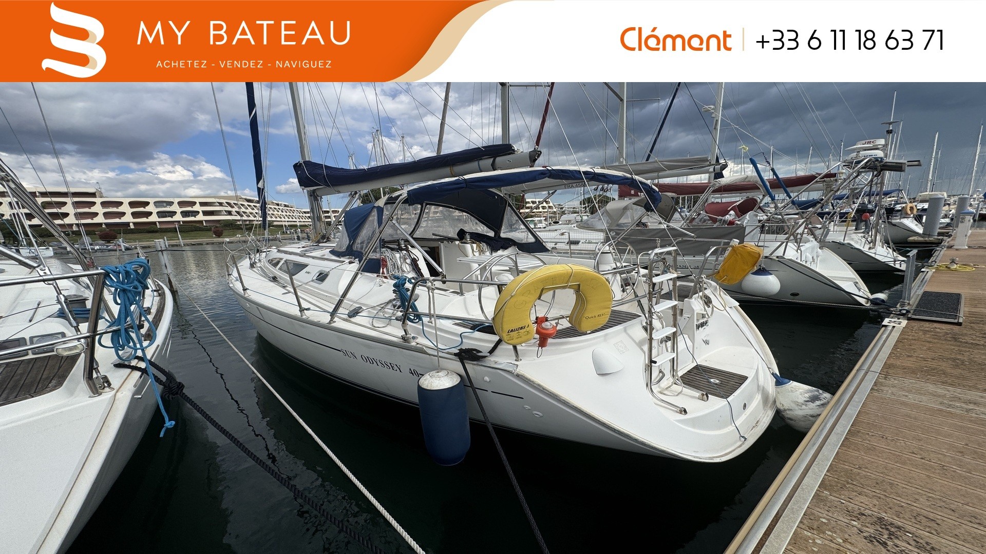 JEANNEAU - SUN ODYSSEY 40 à vendre