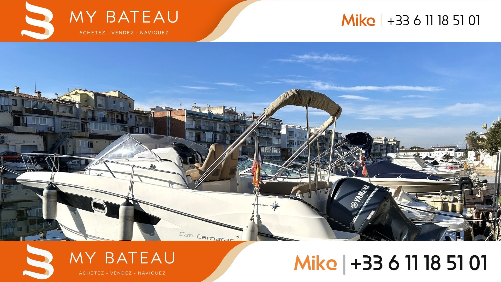 JEANNEAU - CAP CAMARAT 8,5WA à vendre